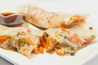 Involtini primavera vegani