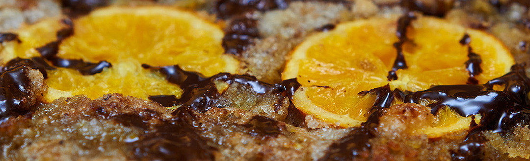 torta all'arancia caramellata
