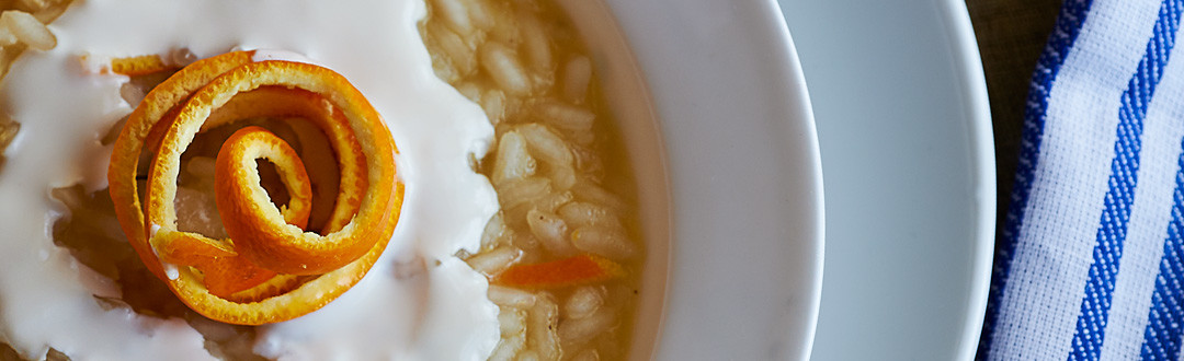 Risotto all'arancia
