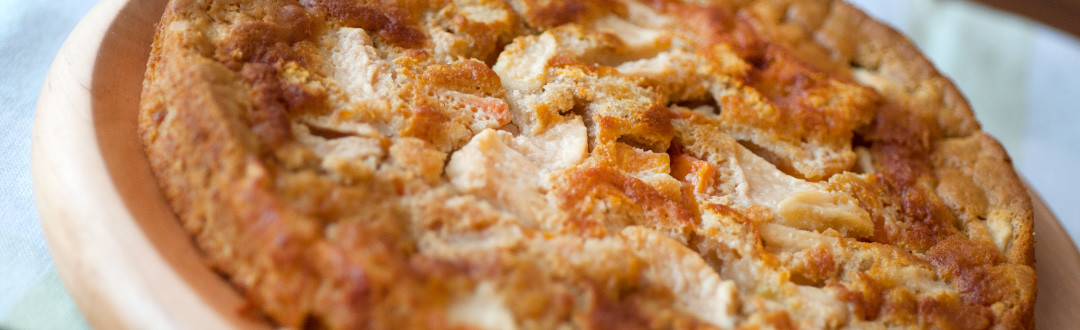 Torta di zucca e mela