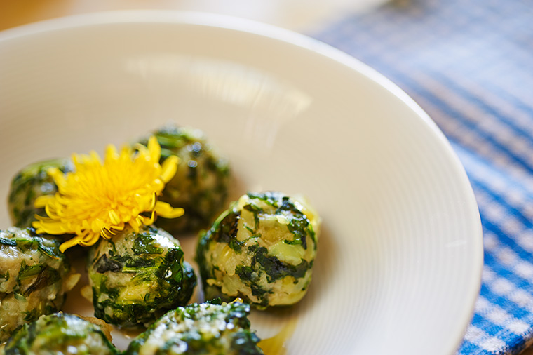 gnocchi di tarassaco