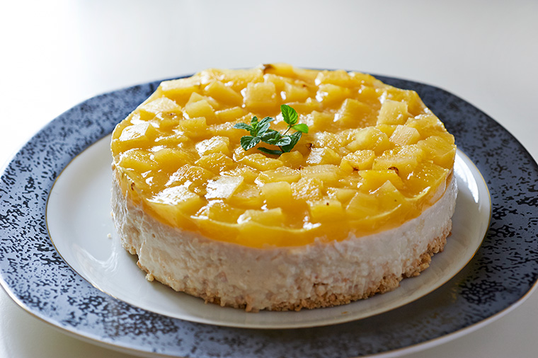 noncheesecake all'ananas
