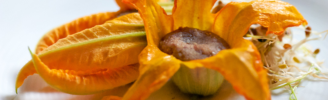 Fiori di zucca alle olive