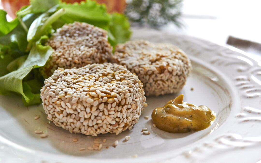 polpette alla zucca e ceci