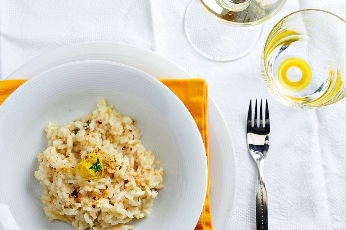 risotto alle nocciole timo e limone risotto alle nocciole timo e limone