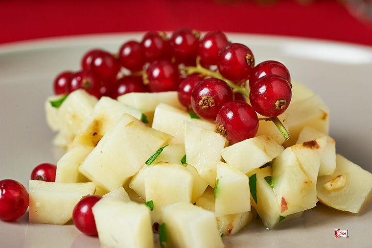 tartara di topinambur