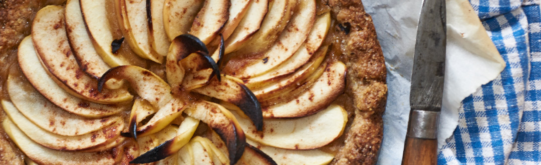 crostata rustica alle  mele