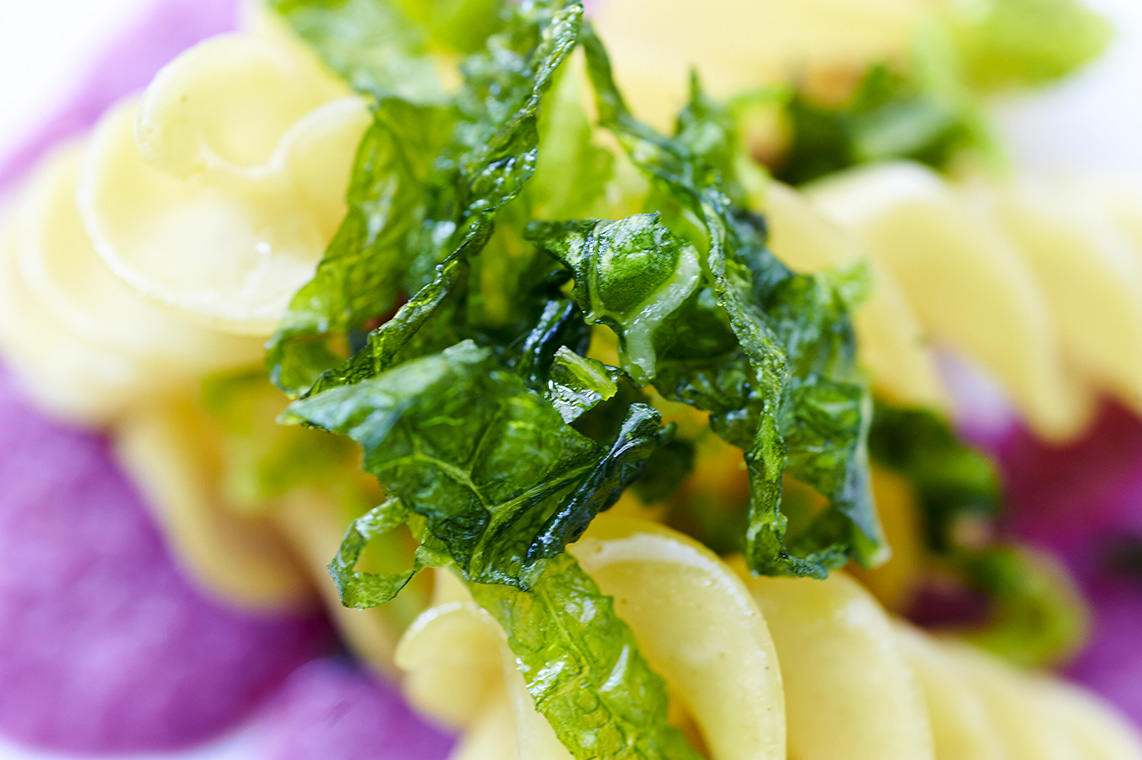 fusilli al cavolo rosso e verza