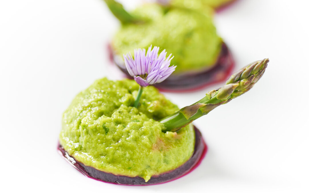 sformato di asparagi crudista