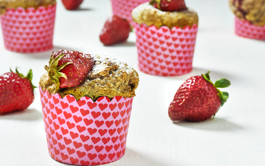 muffin alle fragole