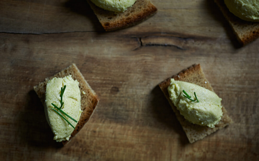 crema di zucchine e mandorle