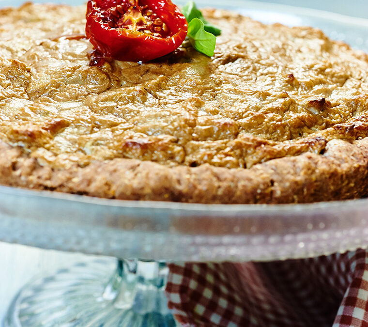 crostata di melanzane al cacao