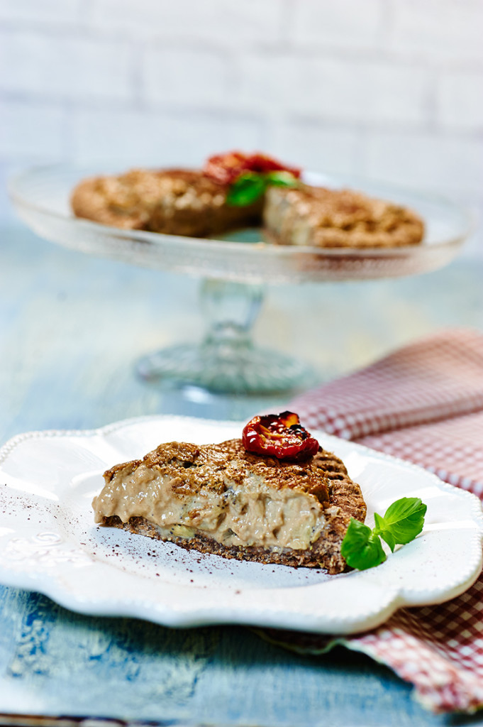 crostata di melanzane al cacao crostata di melanzane al cacao