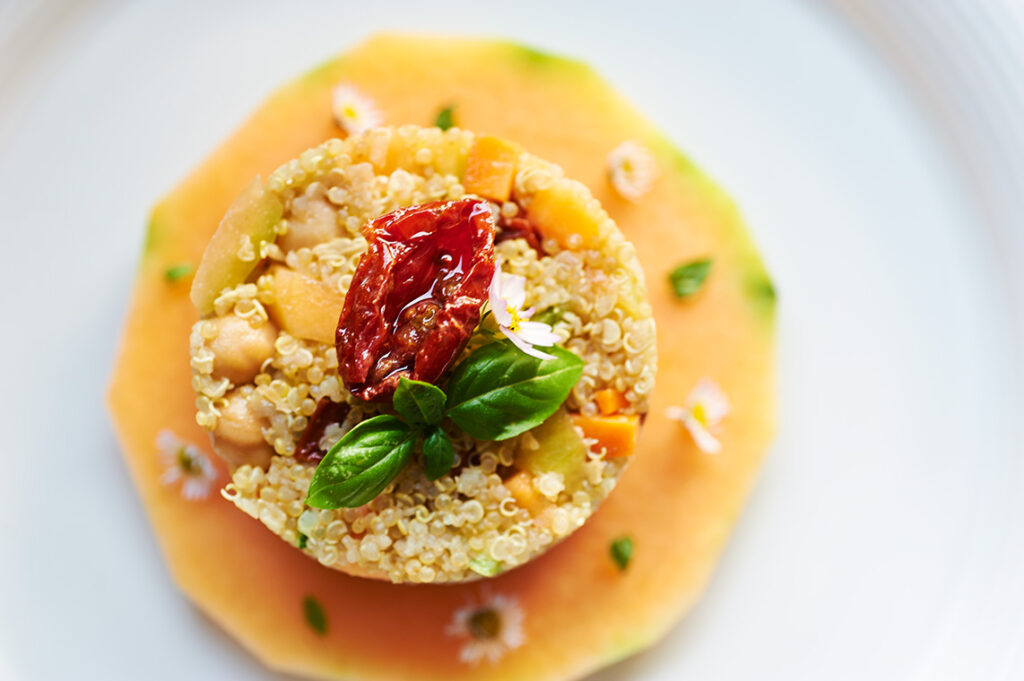 quinoa al melone