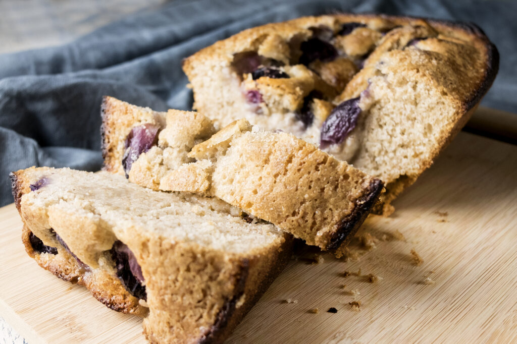 plumcake all'uva