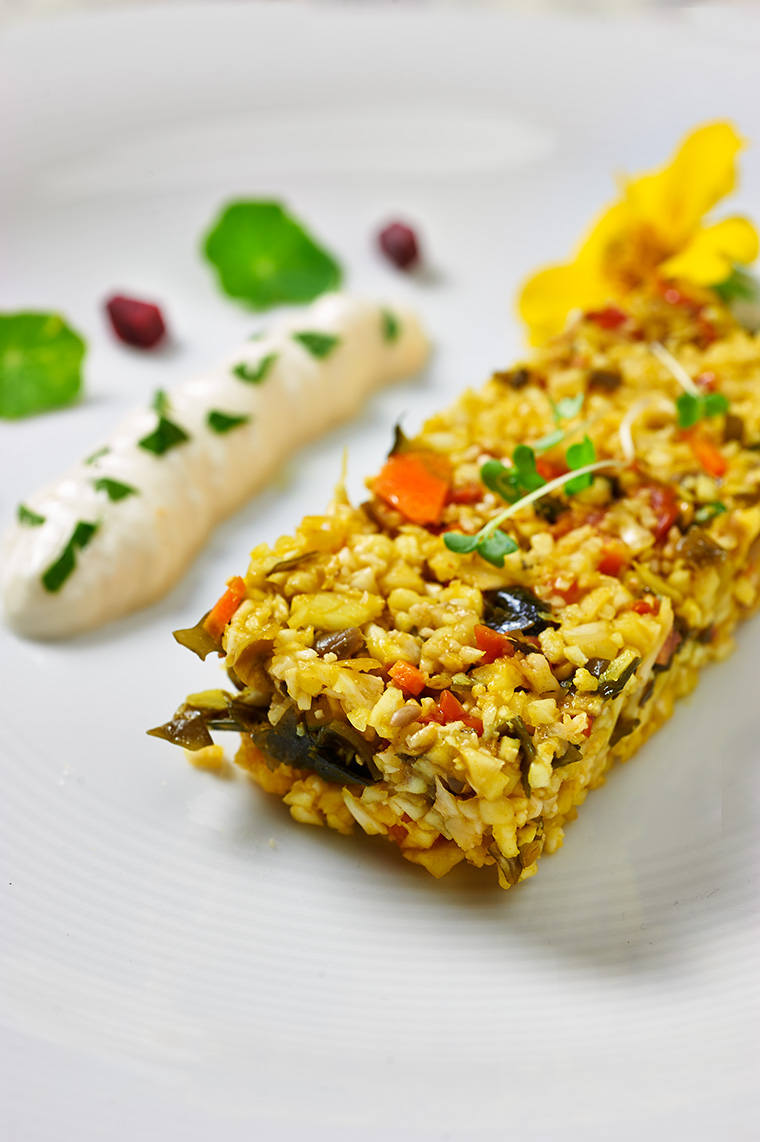 couscous crudista al profumo di mare