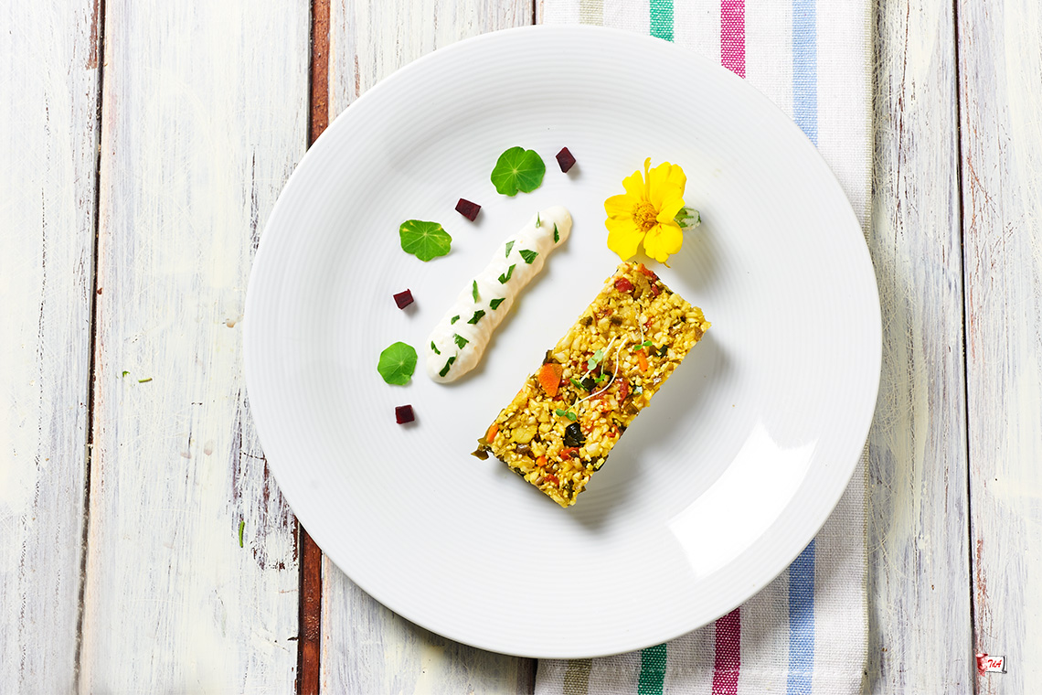 couscous crudista al profumo di mare