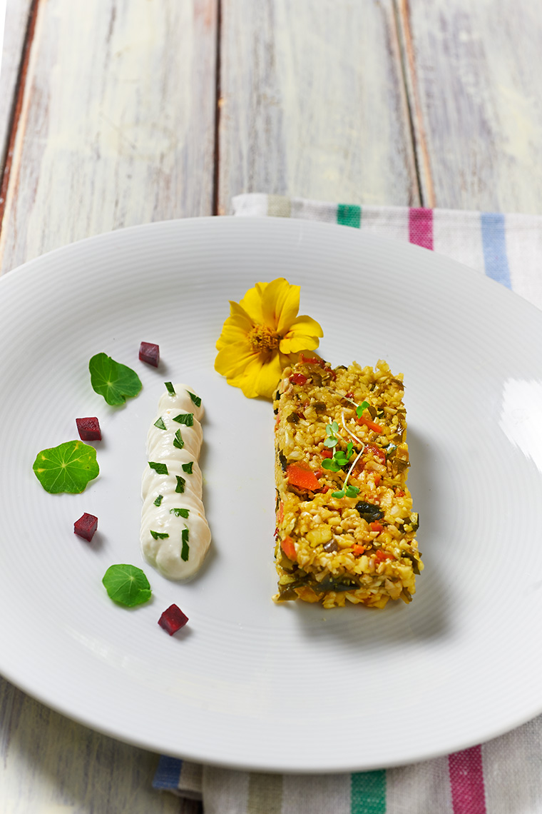 couscous crudista al profumo di mare