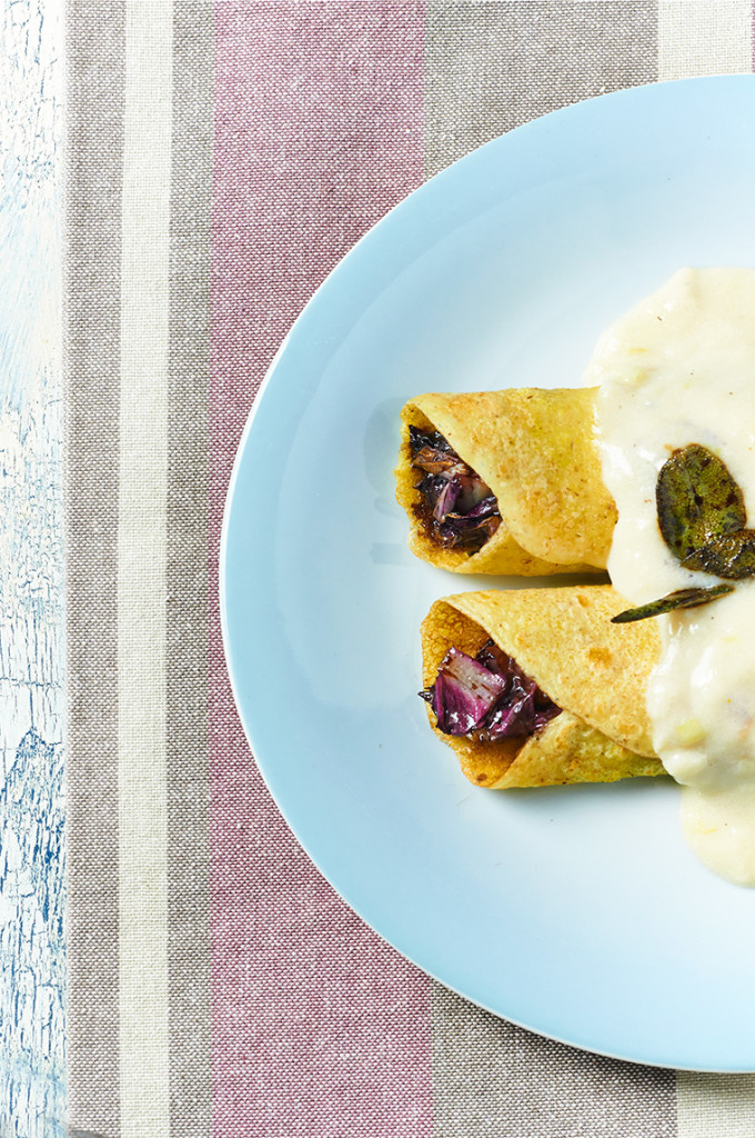 crespelle al radicchio crespelle al radicchio