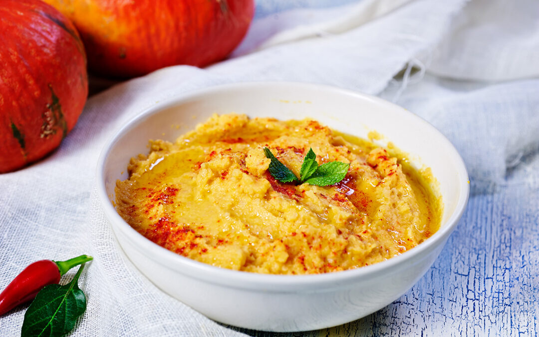 Hummus piccante di zucca