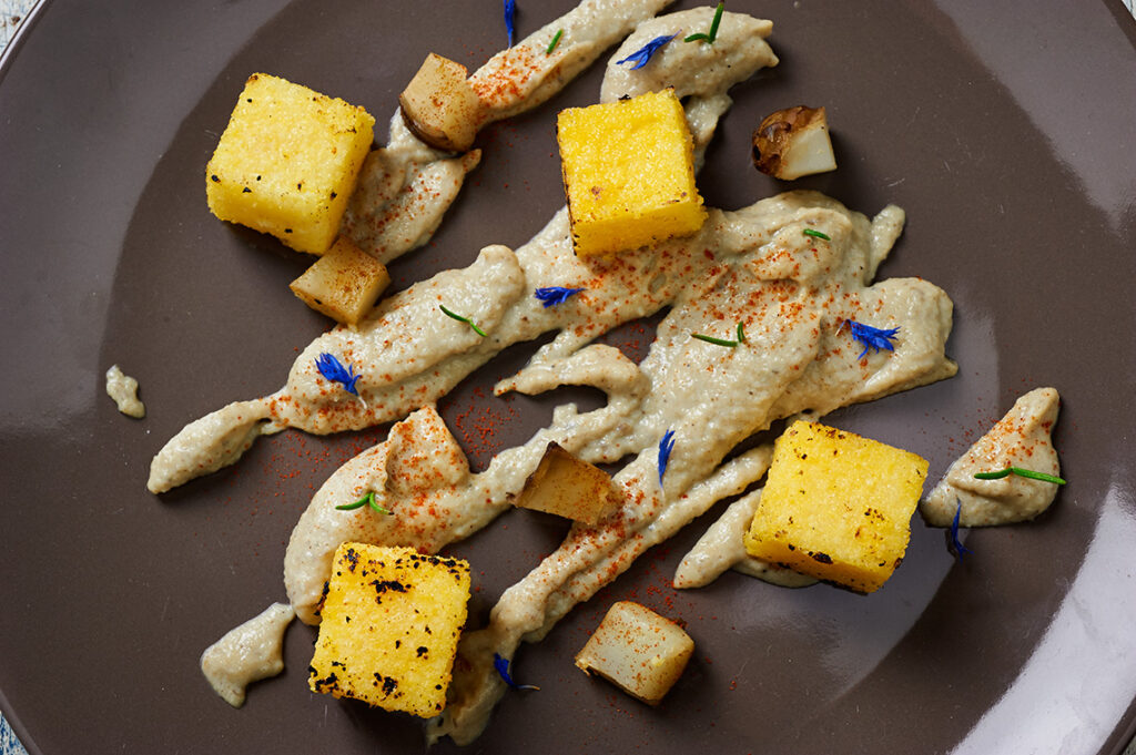 polenta e topinambur polenta e topinambur
