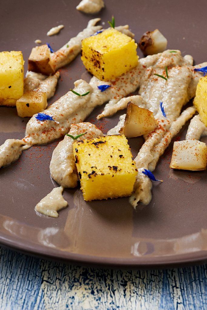 polenta e topinambur polenta e topinambur