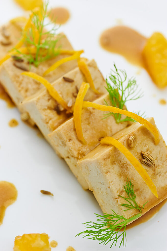 tofu alla senape e arancia tofu alla senape e arancia