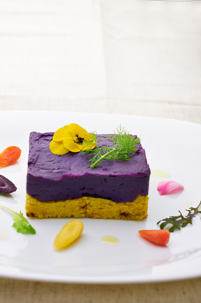 tortino di miglio e patate dolci viola tortino di miglio e patate dolci viola