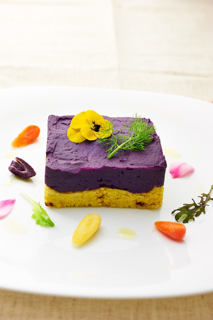 tortino di miglio e patate dolci viola tortino di miglio e patate dolci viola