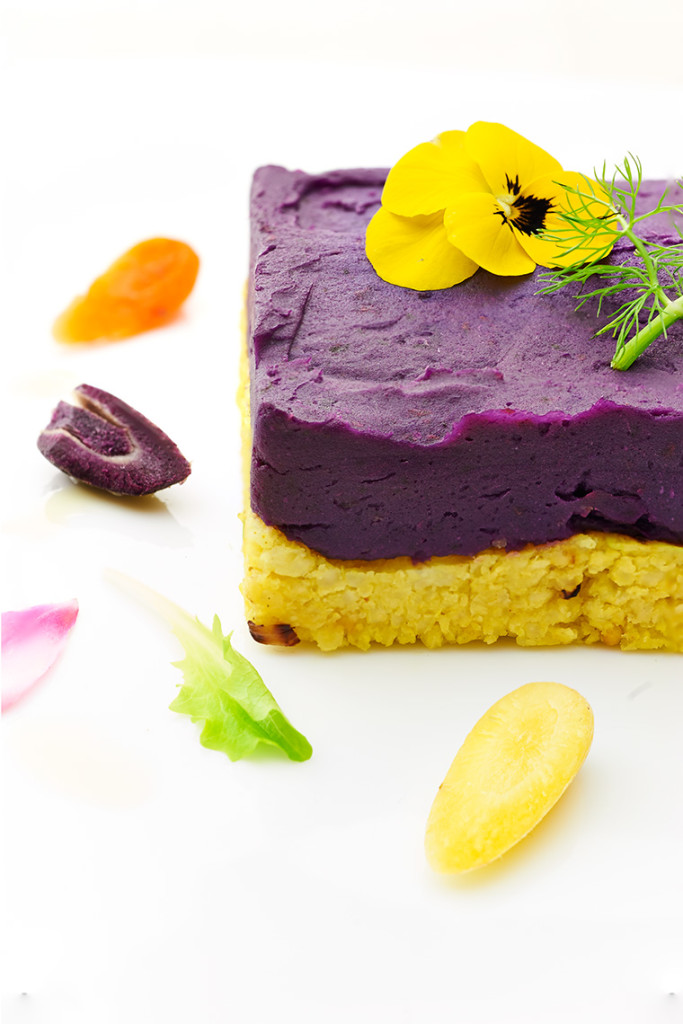 tortino di miglio e patate dolci viola tortino di miglio e patate dolci viola