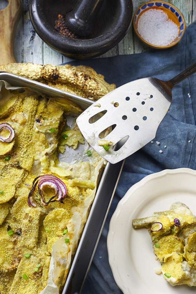 cardi e patate gratinati cardi e patate gratinati