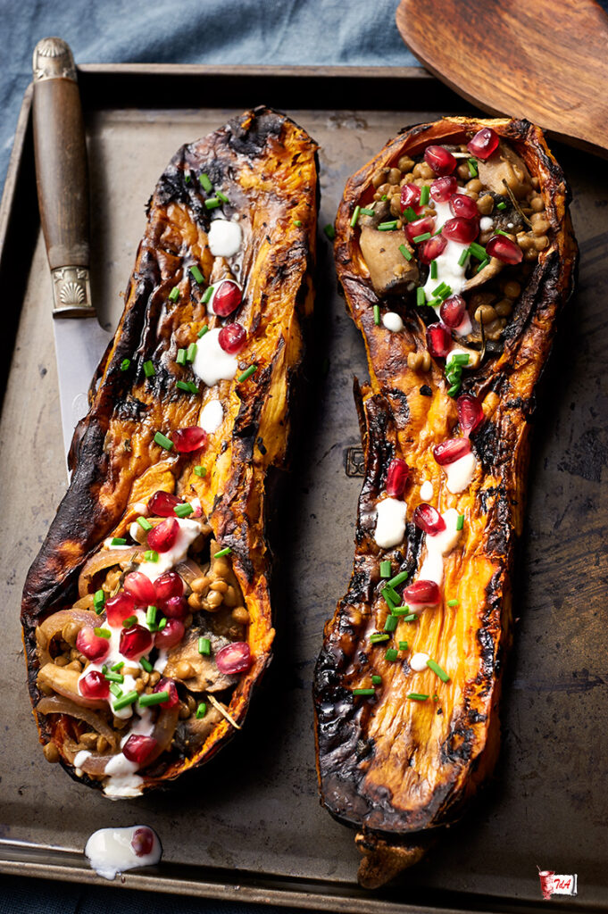 zucca ripiena al forno zucca ripiena al forno