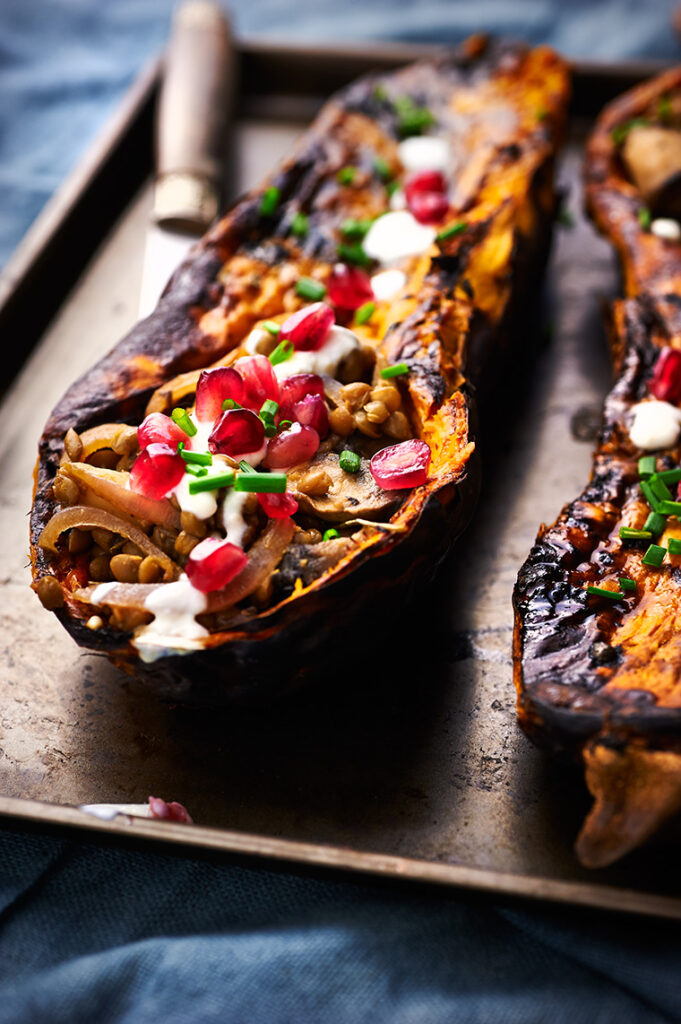 zucca ripiena al forno zucca ripiena al forno