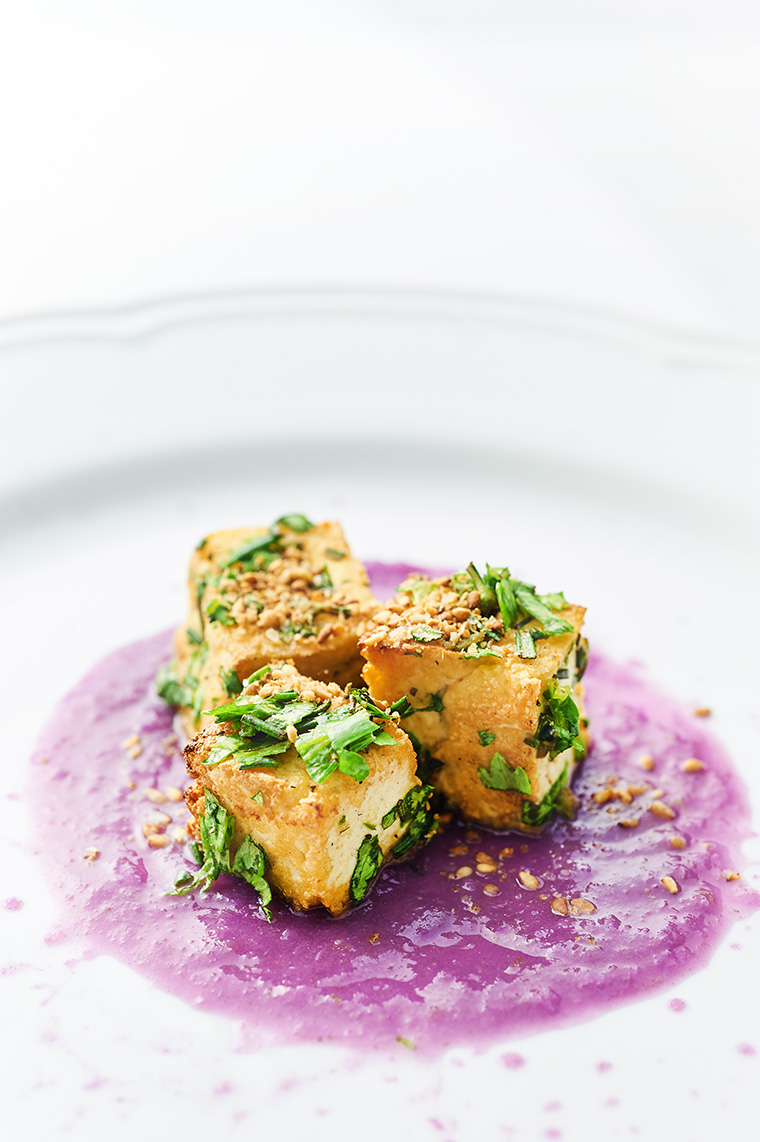 tofu alle erbe in viola tofu alle erbe in viola