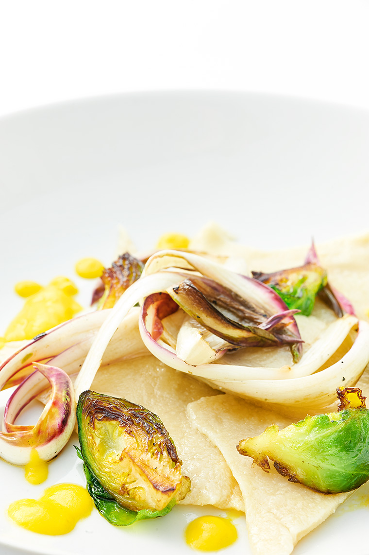 maltagliati con cavoletti e radicchio maltagliati con cavoletti e radicchio