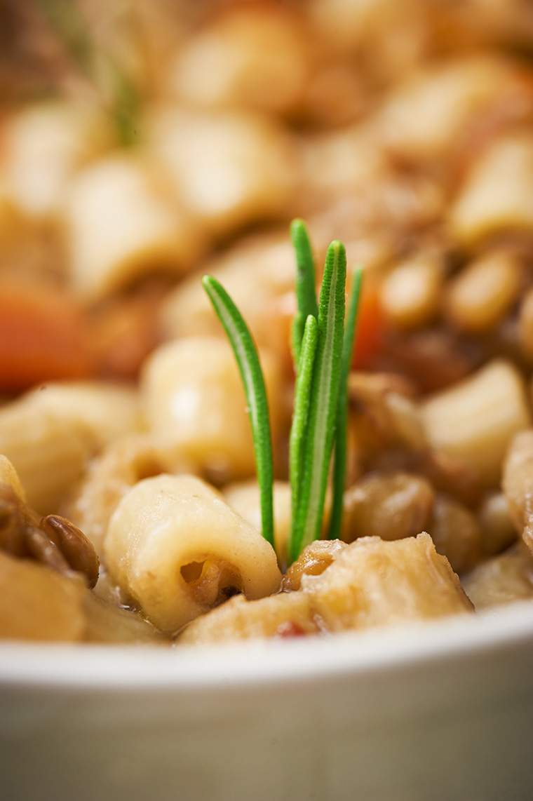 pasta e lenticchie