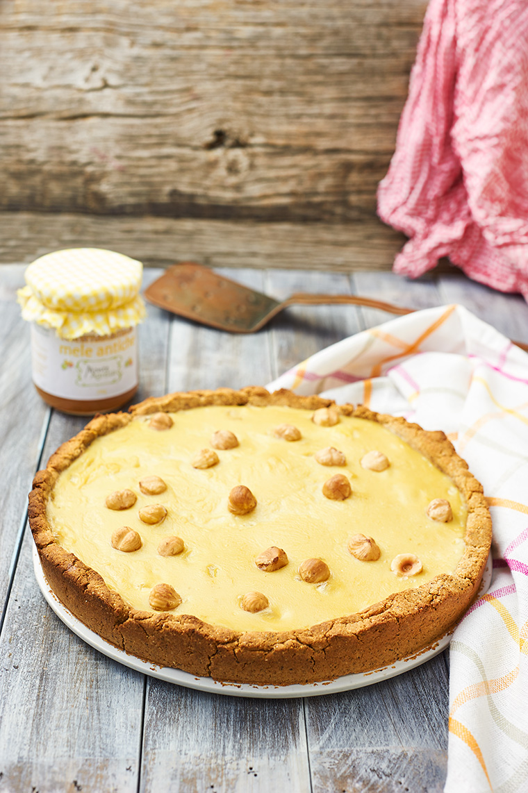 crostata di marmellata e crema