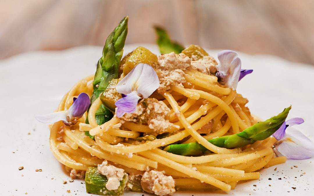 carbonara di asparagi