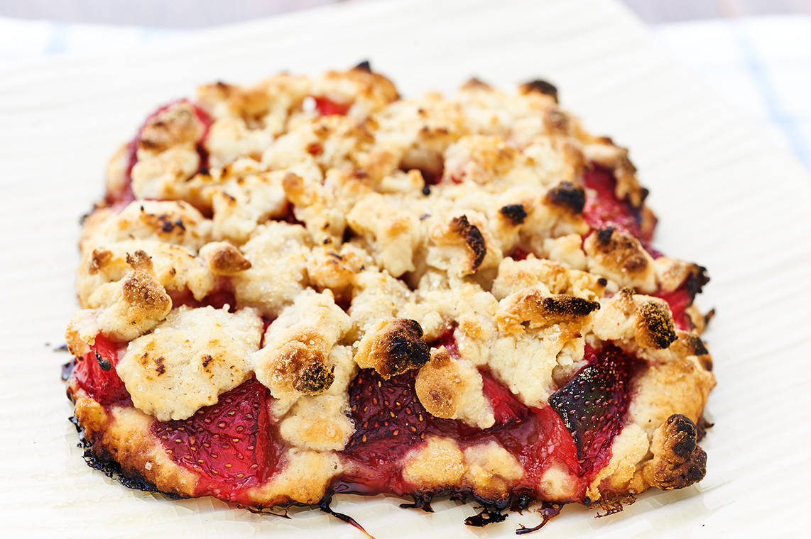 crumble alle fragole