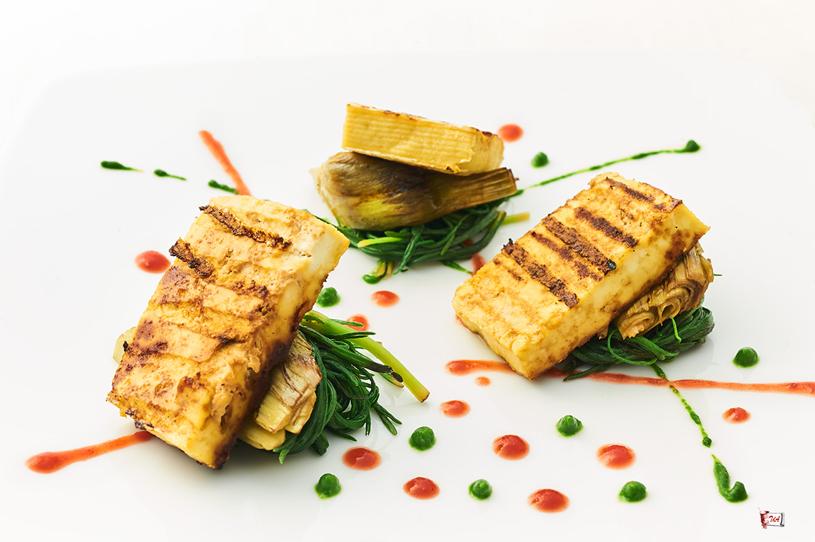 tofu con agretti e carciofi 09 04 2017 DSC2786 logo