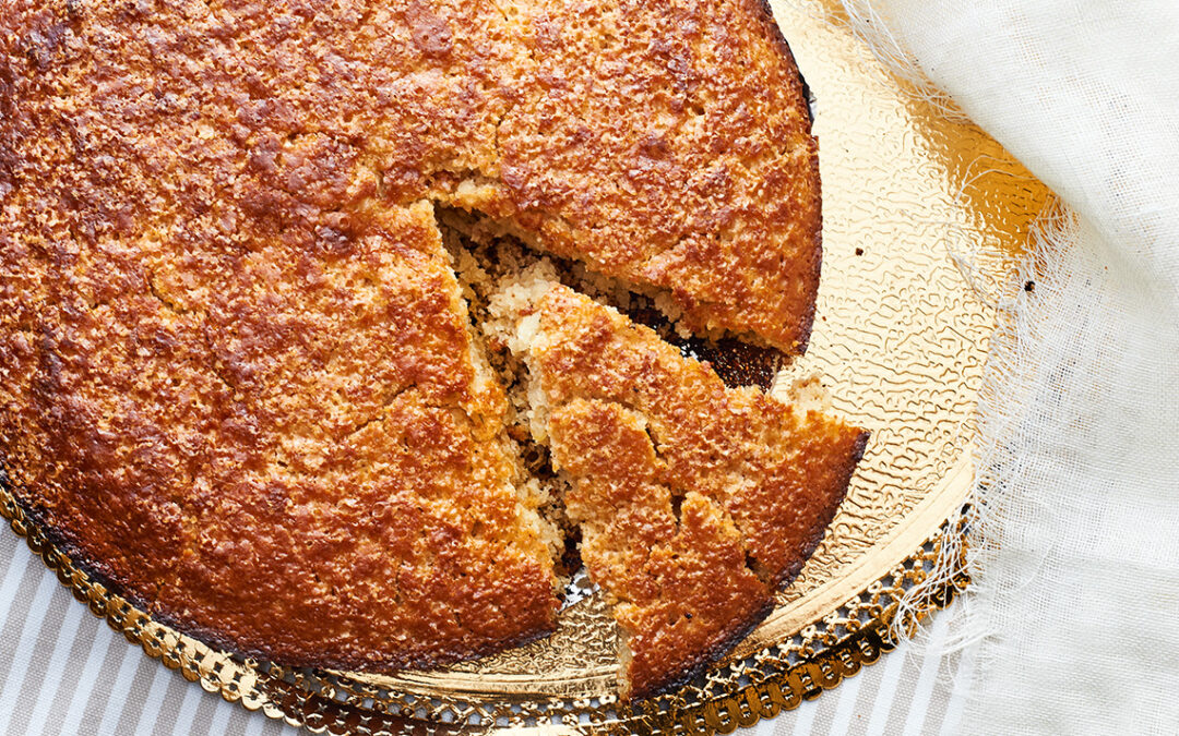 Torta di limone e timo