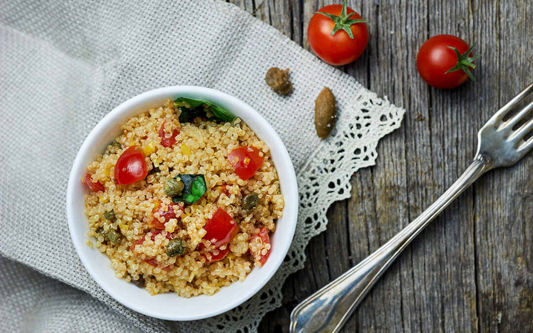 quinoa mediterranea senza sale