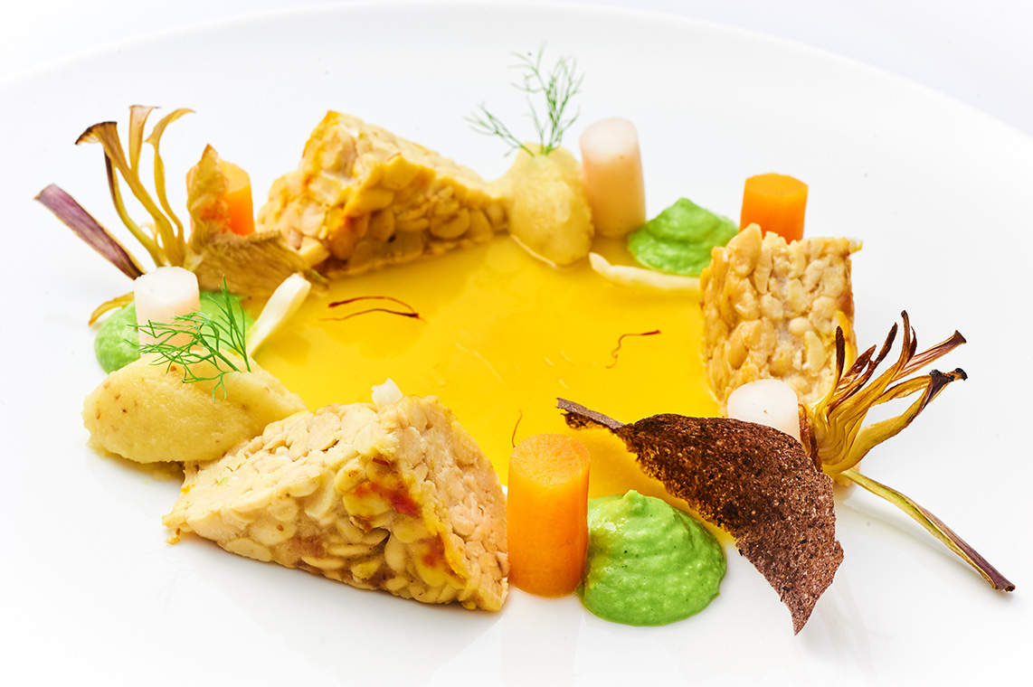 Tempeh allo zafferano per Zaffy Tempeh allo zafferano per Zaffy