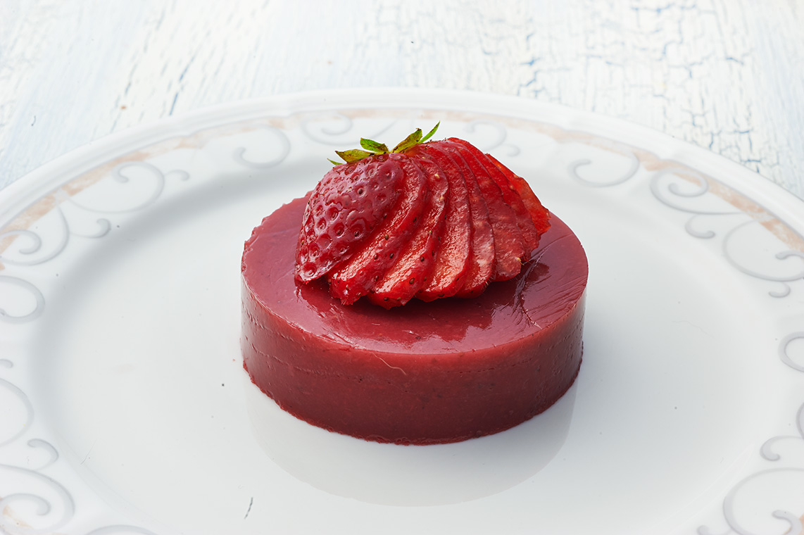 budino alle fragole budino alle fragole