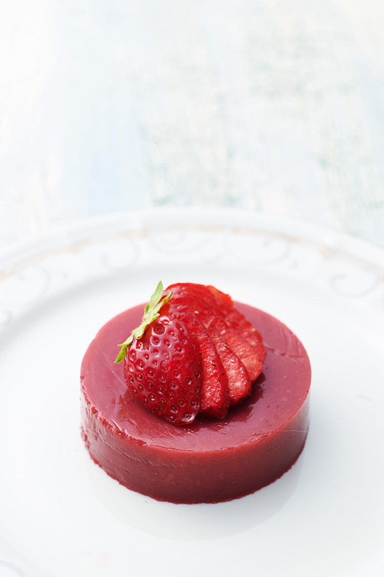 budino alle fragole budino alle fragole