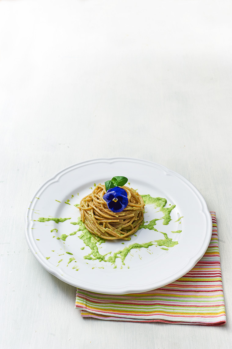 spaghetti all'avocado