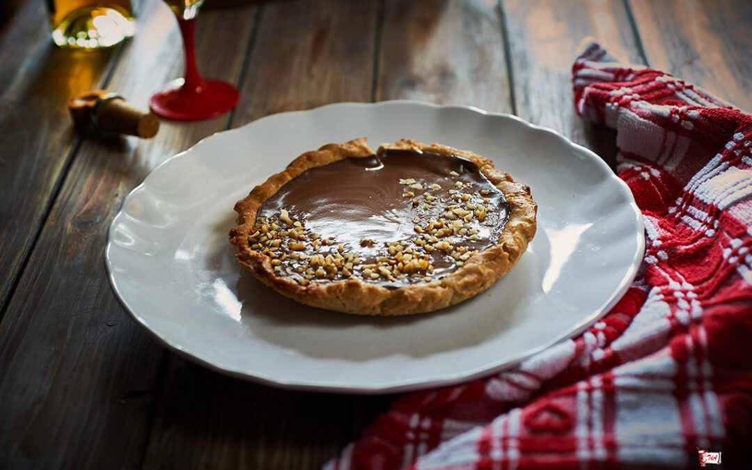 crostata di miglio e cioccolato