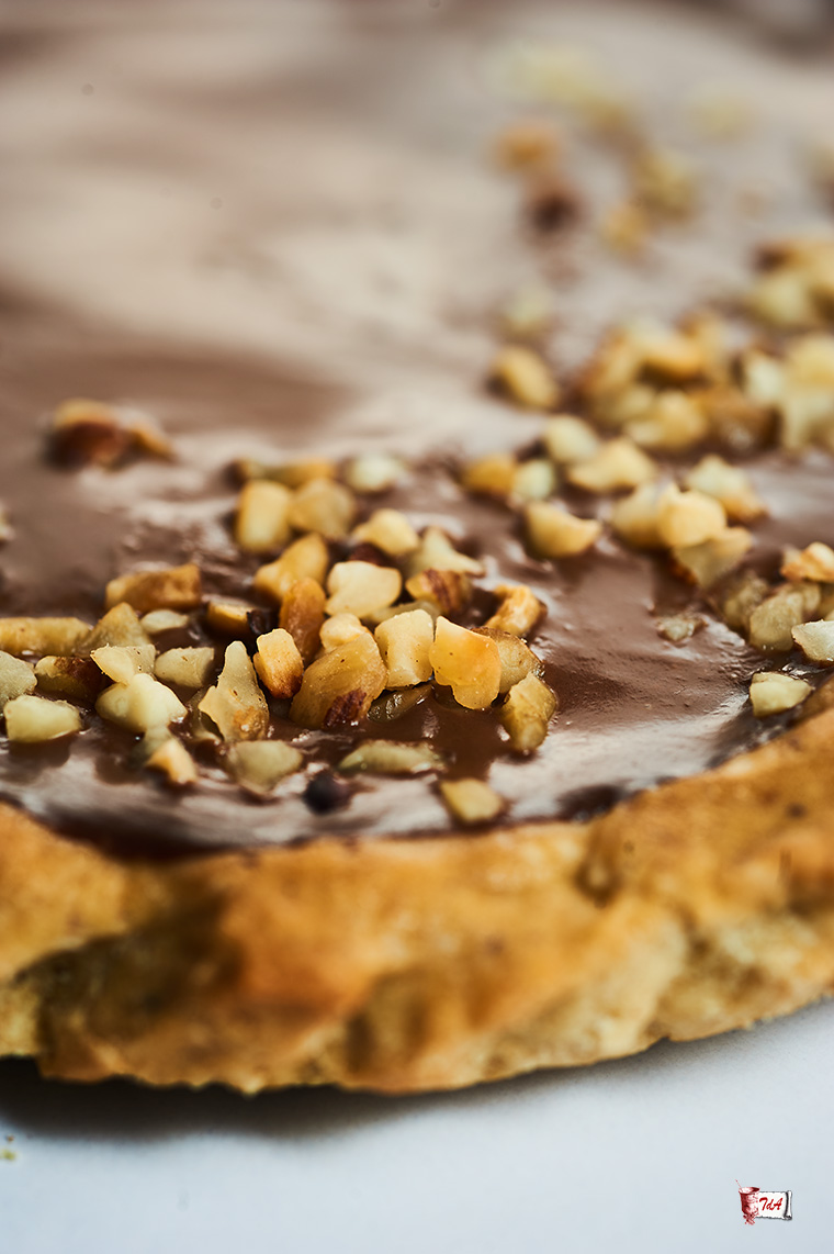 crostata di miglio al cioccolato
