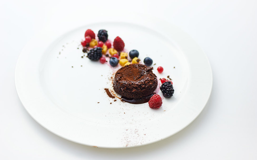 fondente caldo al cioccolato