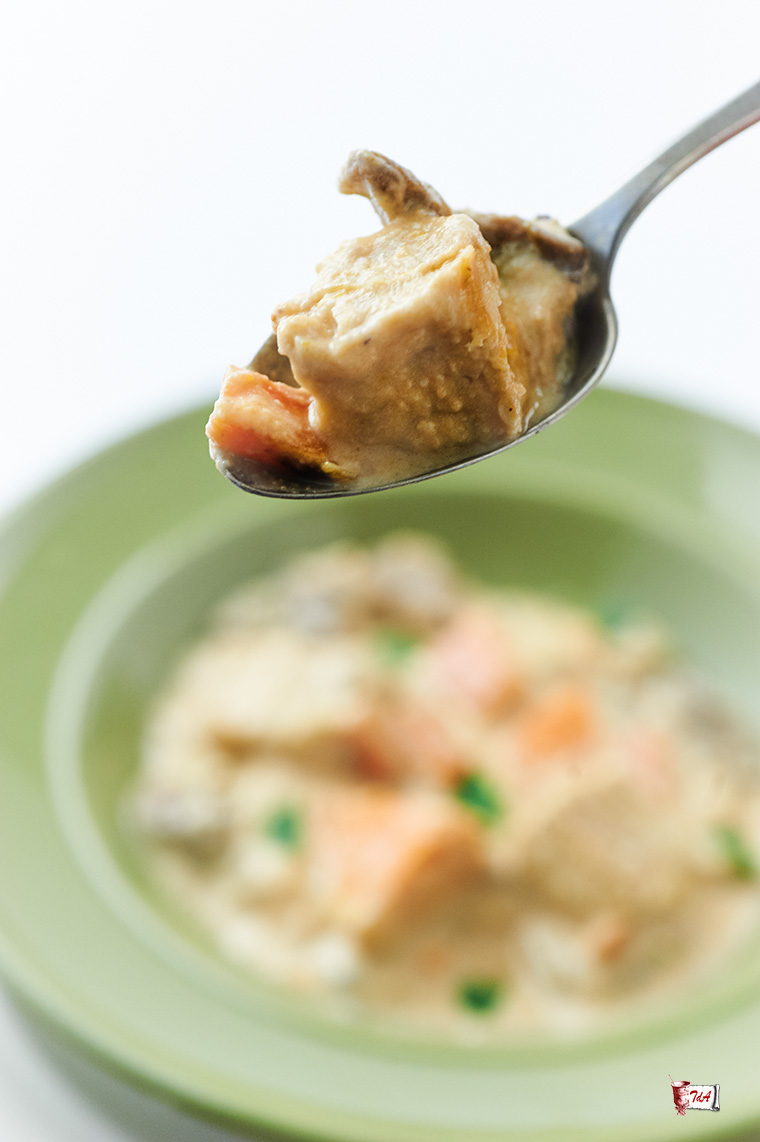 tempeh blanquette